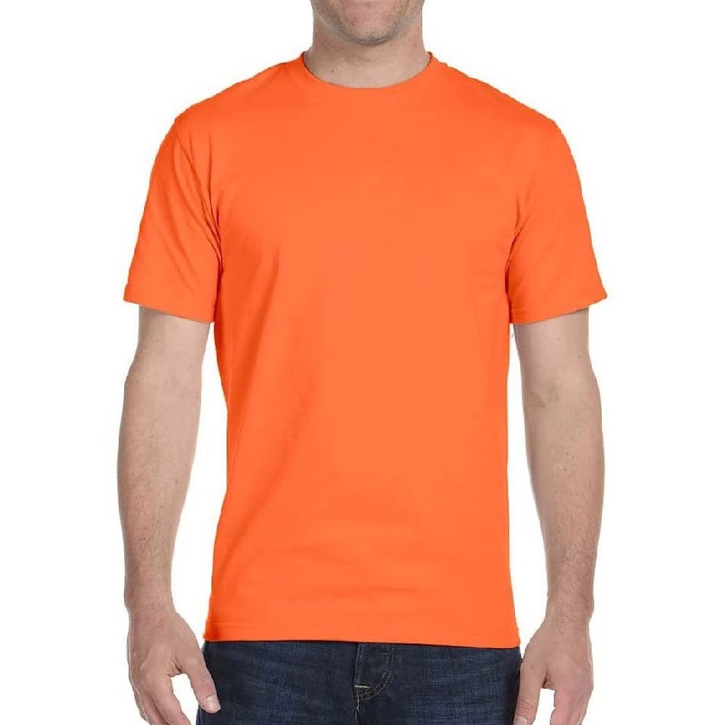 Camiseta laranja promocional