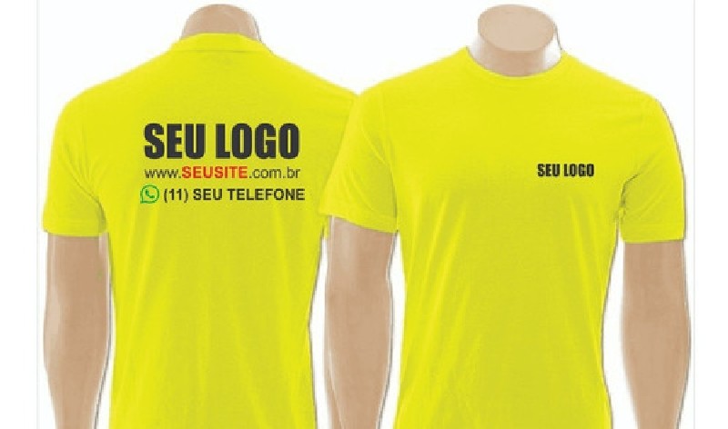 Camiseta uniforme profissional