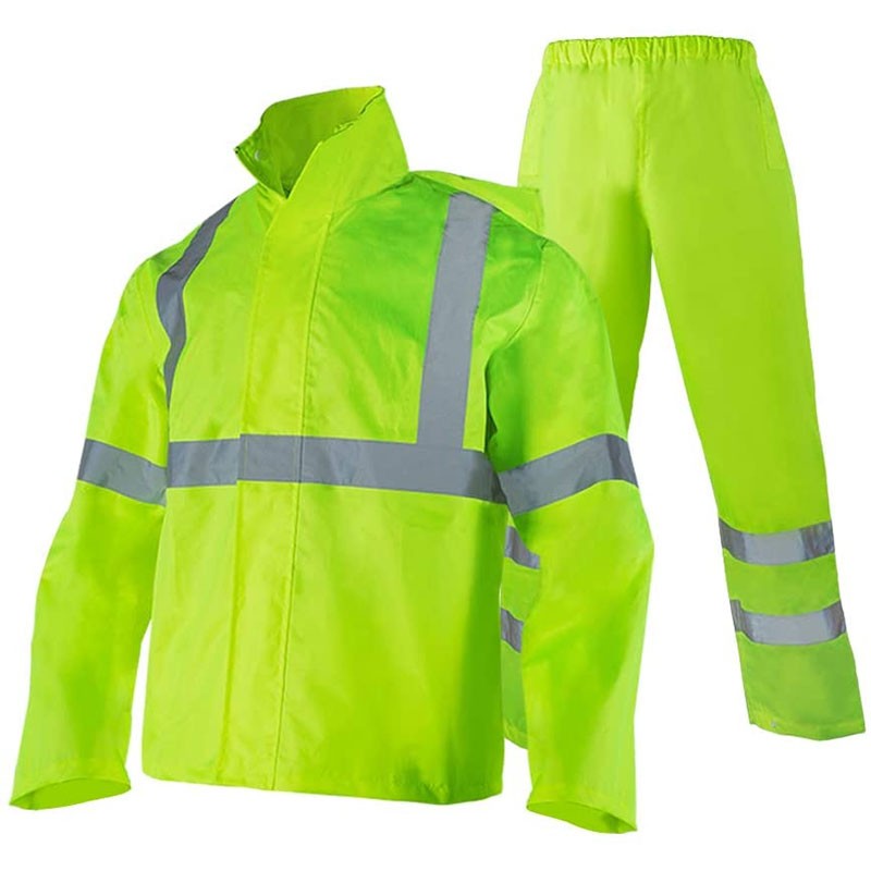 Uniforme amarelo fluorescente